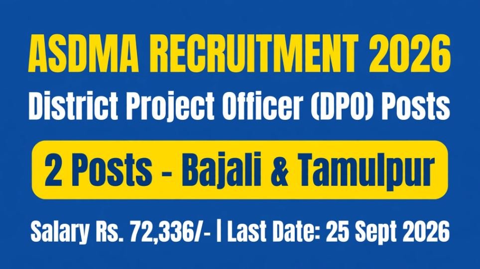 ASDMA Recruitment 2026